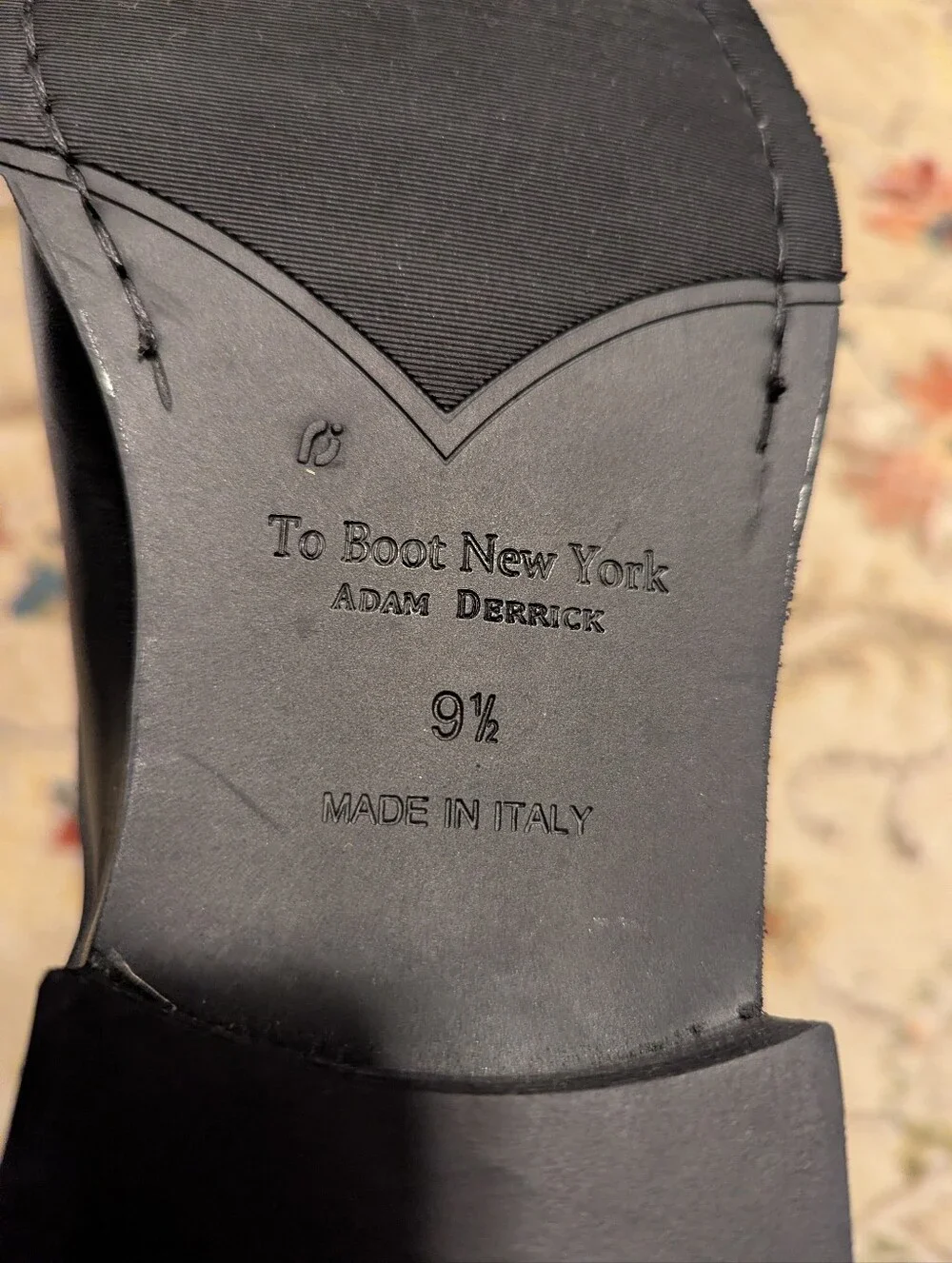 To Boot New York Bellevue Plain Toe Derby